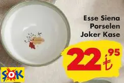 ESSE SİENA PORSELEN JOKER KASE